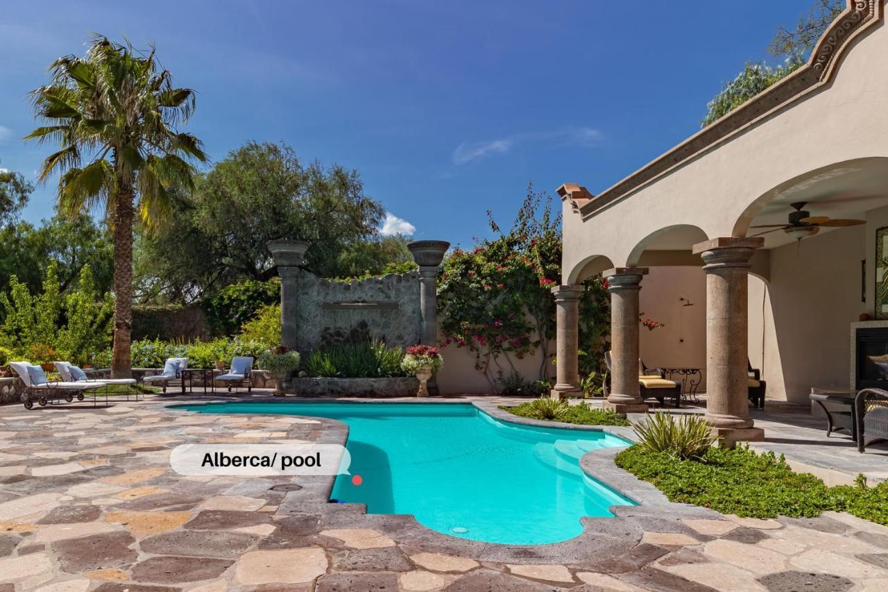 Casa Las Palmas, San Miguel De Allende Cieneguita Luaran gambar