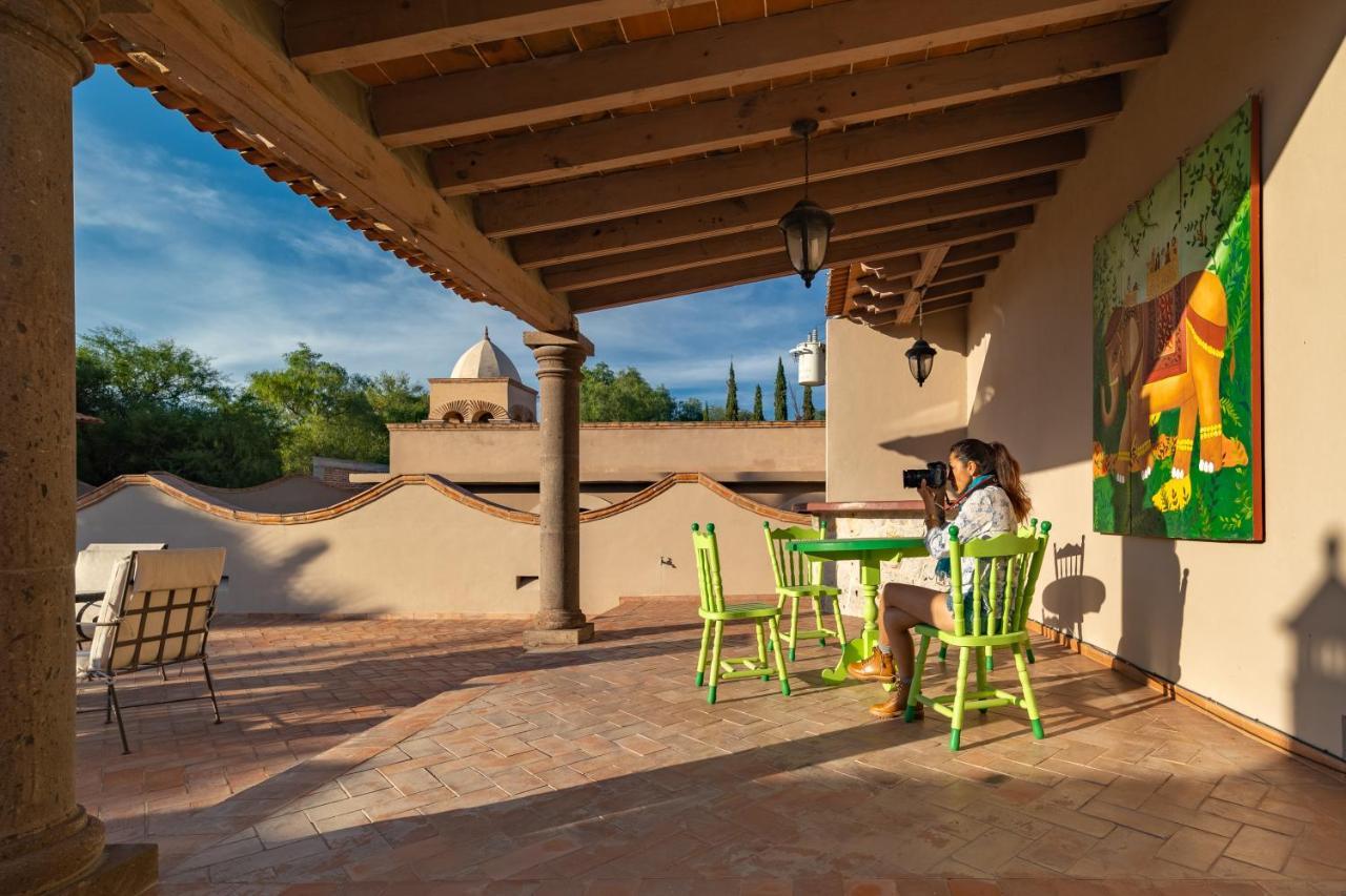 Casa Las Palmas, San Miguel De Allende Cieneguita Luaran gambar