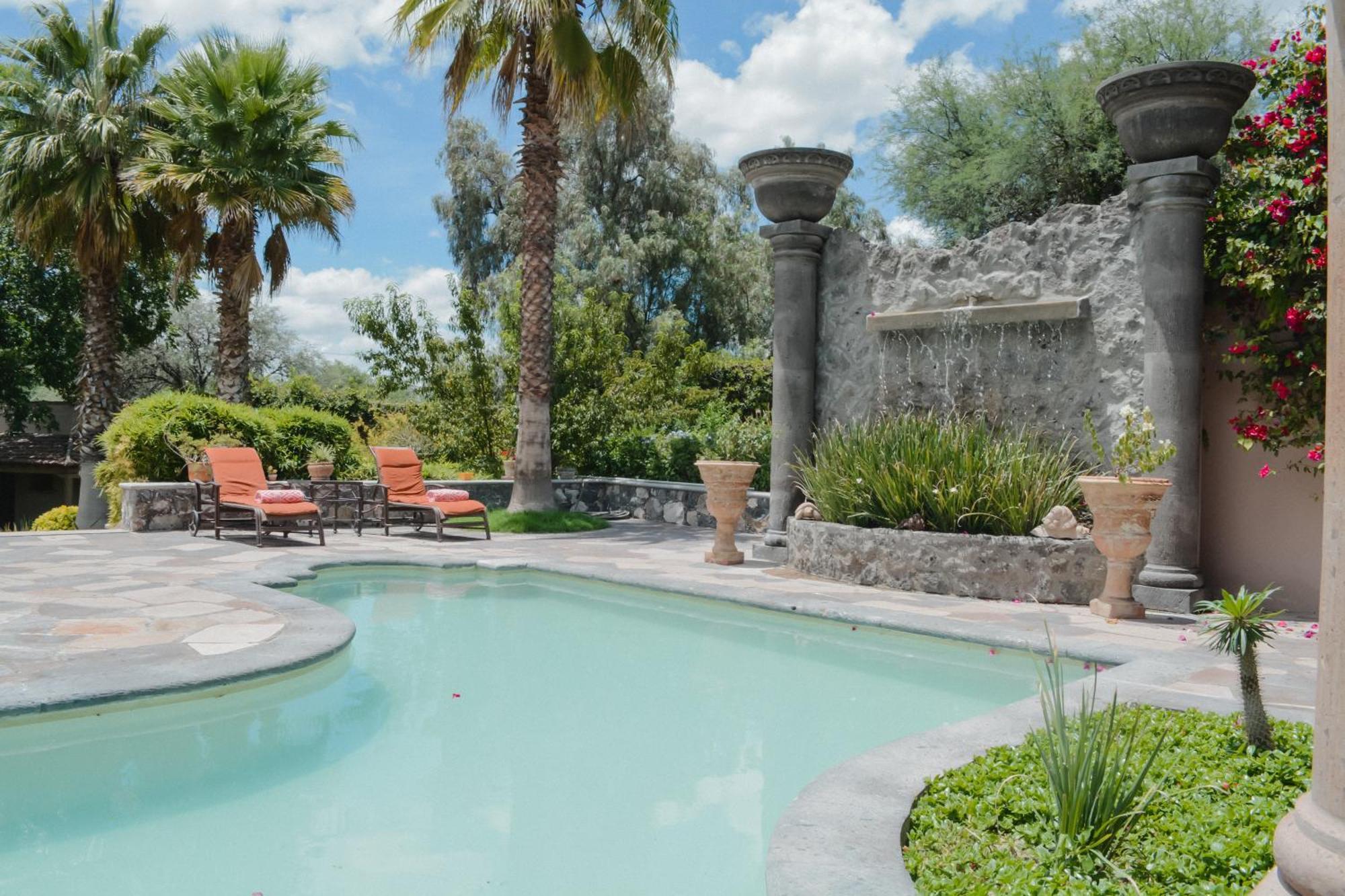 Casa Las Palmas, San Miguel De Allende Cieneguita Luaran gambar